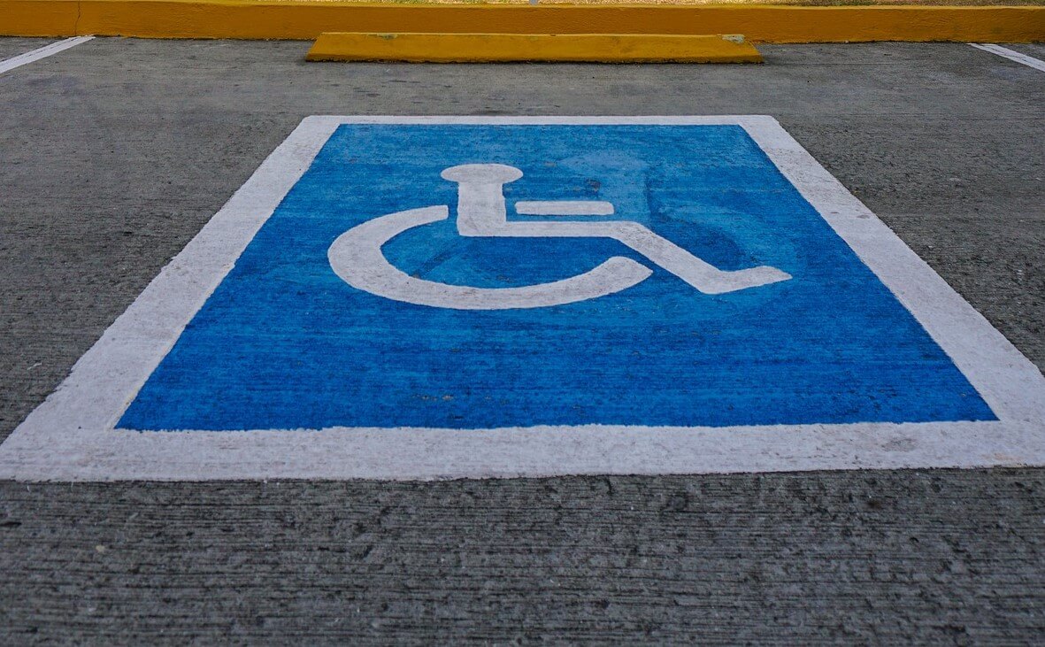 Miejsce postojowe dla osoby niepełnosprawnej
